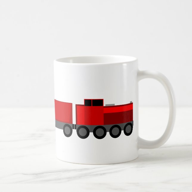 Diesel tåg kaffemugg (Höger)