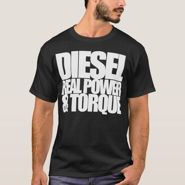Diesel- verklig P&T T-shirt (Framsida)