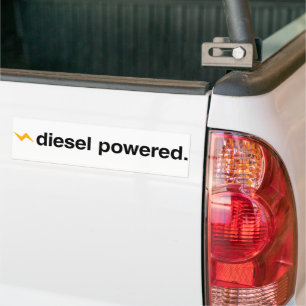 Dieseldriven Bildekal
