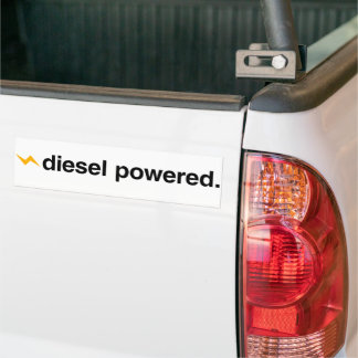 Dieseldriven Bildekal