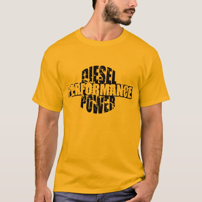 Dieseln driver t-shirt (Framsida)