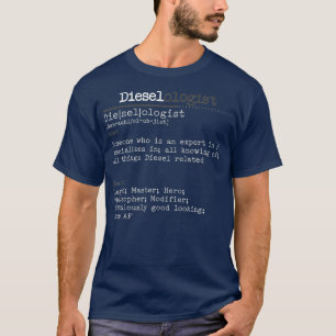 Dieselolog Diesel Lastbil Mechanic T Shirt
