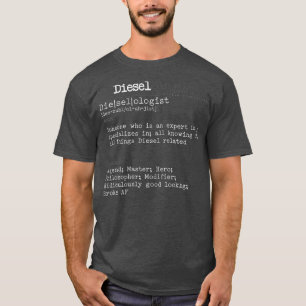 Dieselolog Diesel Lastbil Mechanic T Shirt