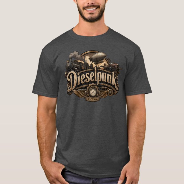 Dieselpunk T Shirt (Framsida)