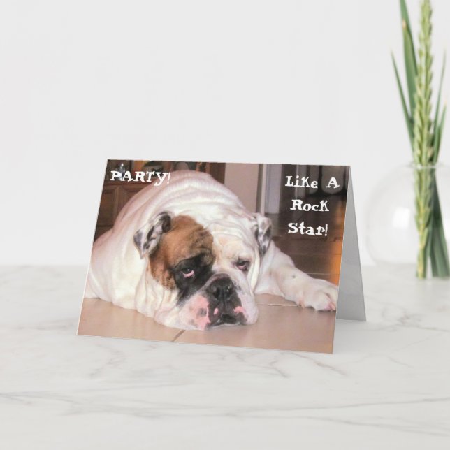 Diesels födelsedagskort kort (Framsida)