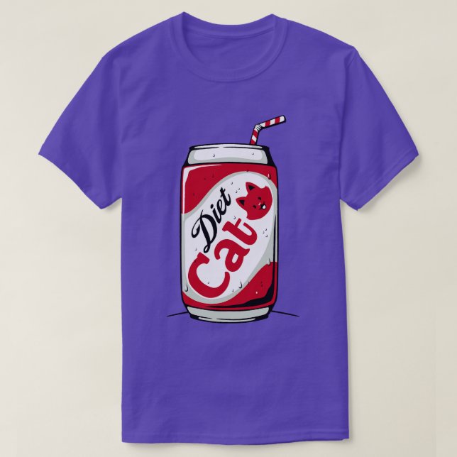 Diet Cat Can Soda av Tobe Fonseca T Shirt (Design framsida)