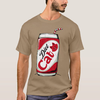 Diet Cat Can Soda av Tobe Fonseca T Shirt