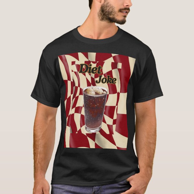 Diet Coke  T Shirt (Framsida)