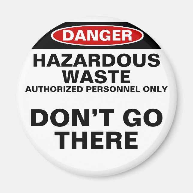Diet Danger-kylmagnet Magnet (Framsidan)