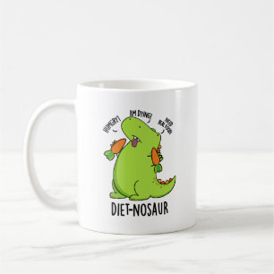 Diet-nosaur Roliga Dinosaurie-ordlekar Kaffemugg