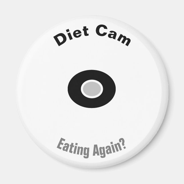 Diet Spy Camera Magnet (Framsidan)
