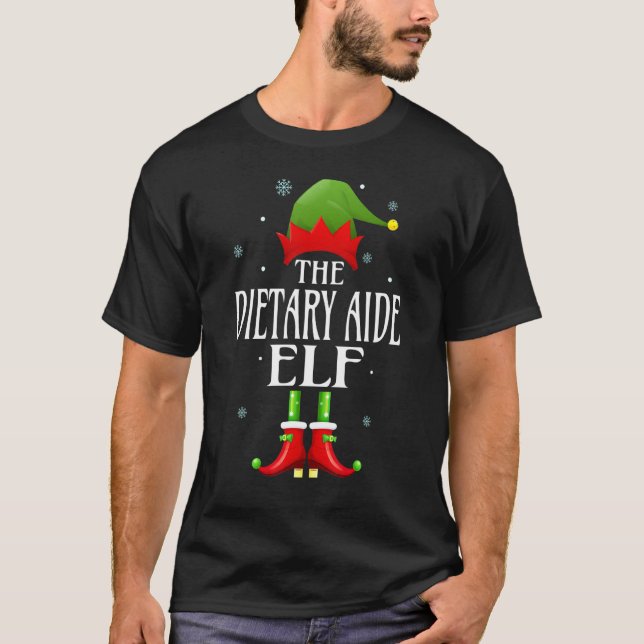 Dietaide Elf Julafton Funny Family Matching Kristu T Shirt (Framsida)