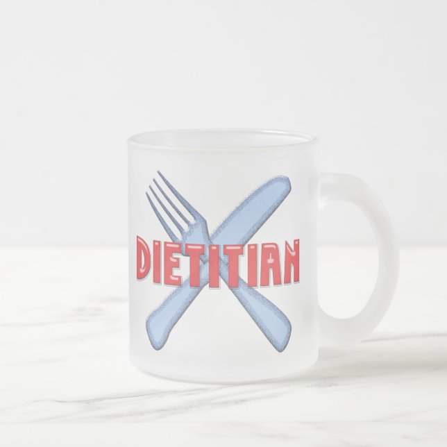 DIETIAN KNIVAR / FORK FROSTAD GLASMUGG (Höger)