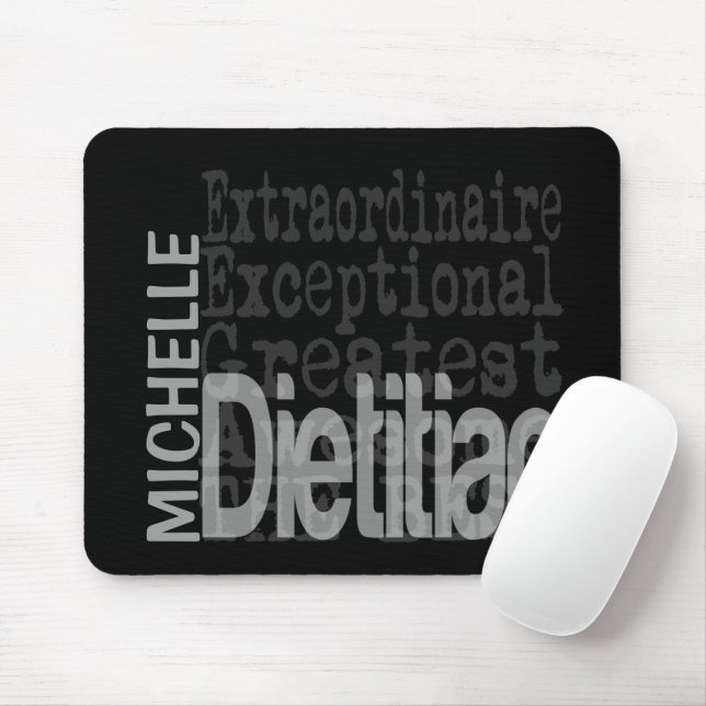Dietitian Extraordinaire ANPASSNINGSBAR Musmatta (Med mus)