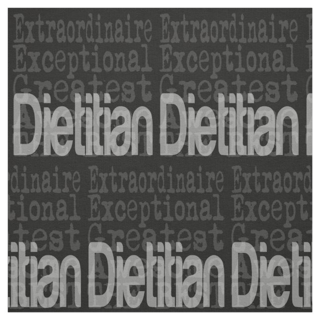 Dietitian Extraordinaire Tyg (Provkarta)