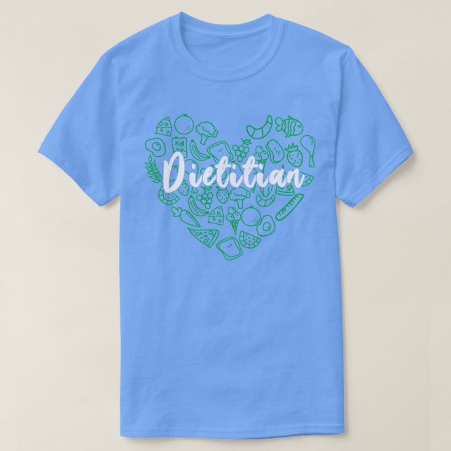 Dietitian kärlek t shirt (Design framsida)