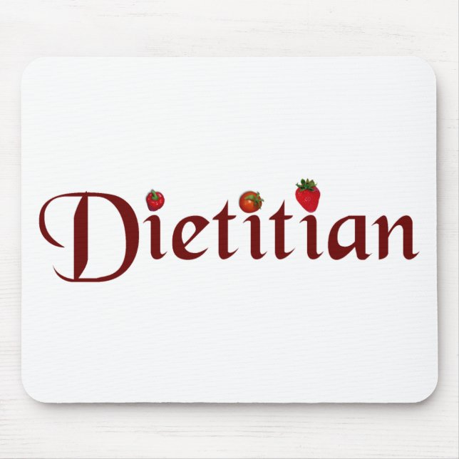 Dietitian Mousepad Musmatta (Framsidan)