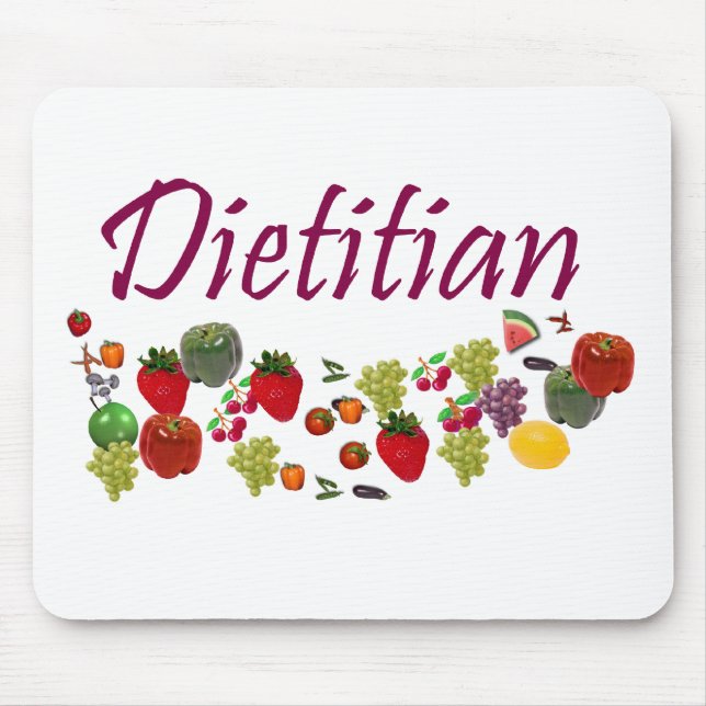Dietitian Mousepad Musmatta (Framsidan)