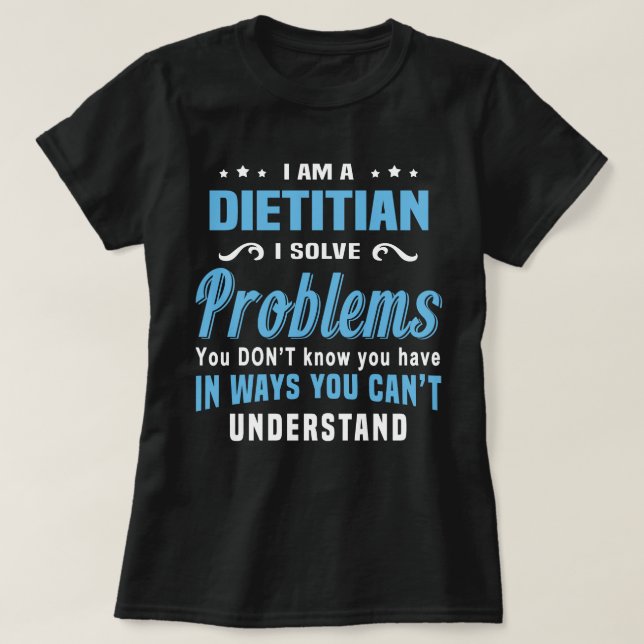 Dietitian T Shirt (Design framsida)