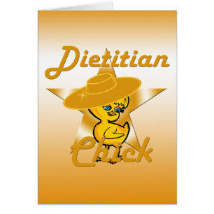 Dietitisk Chick #10 Hälsningskort