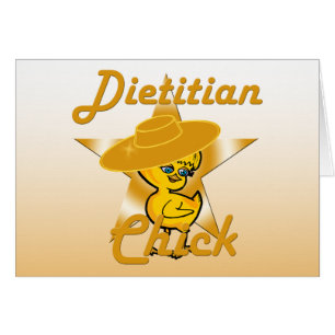 Dietitisk Chick #10 Hälsningskort
