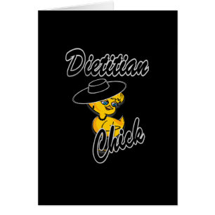 Dietitisk Chick #4 Hälsningskort