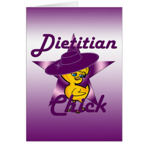 Dietitisk Chick #8 Hälsningskort