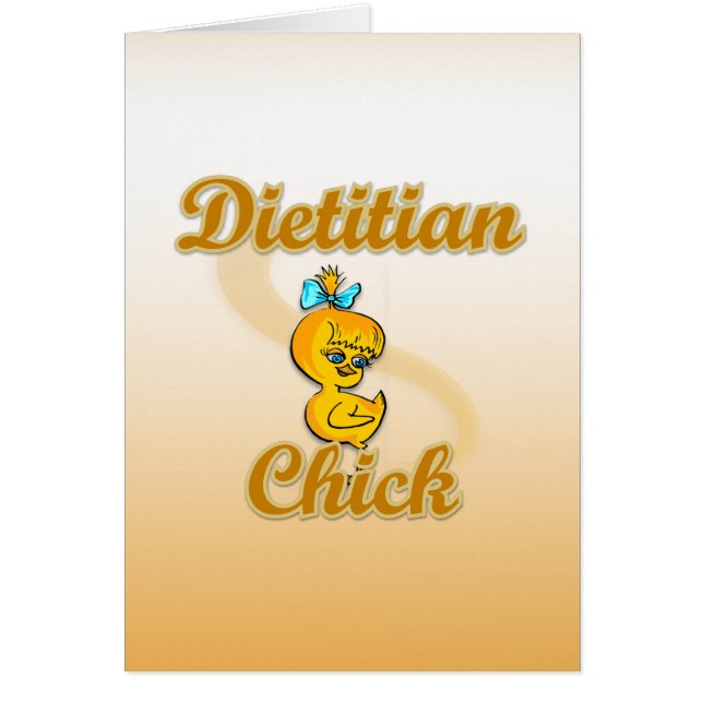 Dietitisk Chick OBS Kort (Framsidan)