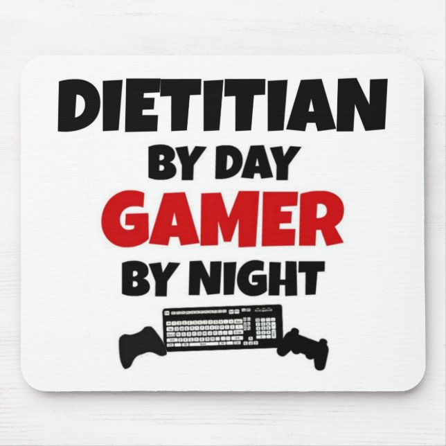Dietitist by Day Gamer by Night Musmatta (Framsidan)