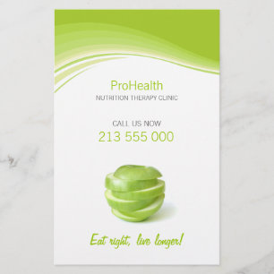 Dietitist/Nutrition Therapy-flygare Flygblad