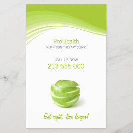 Dietitist/Nutrition Therapy-flygare Flygblad