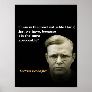 Dietrich Bonhoeffer-offert vid tid Poster