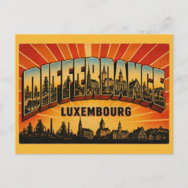 Differdange Luxemburg Masugnar Vykort
