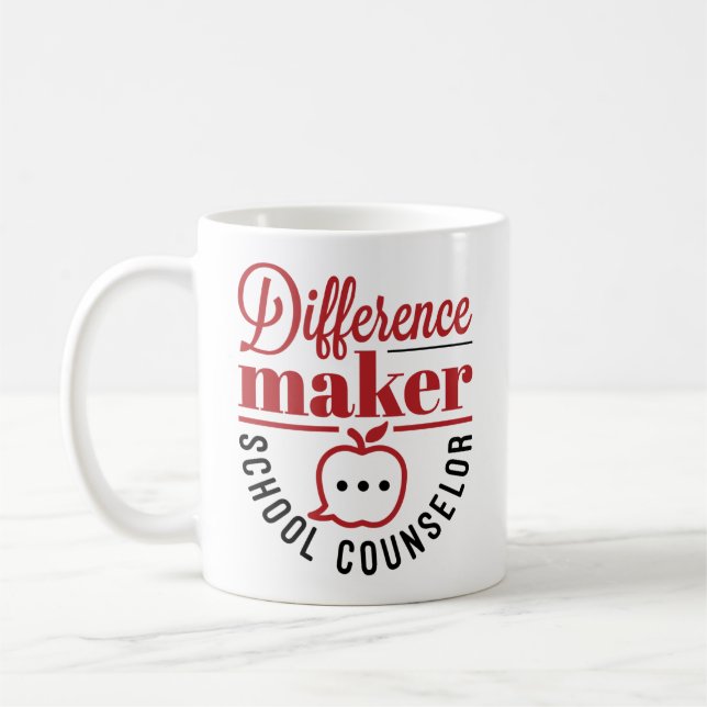 Difference Maker School Counselor Kaffemugg (Vänster)