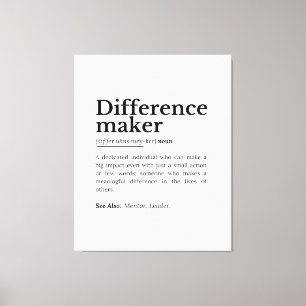 Differensverktyg - inspirationsoffert canvastryck