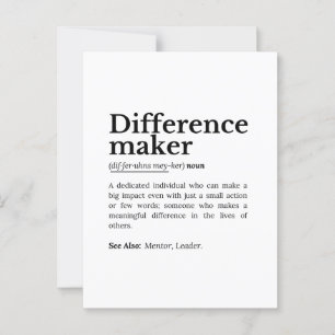 Differensverktyg - inspirationsoffert vykort