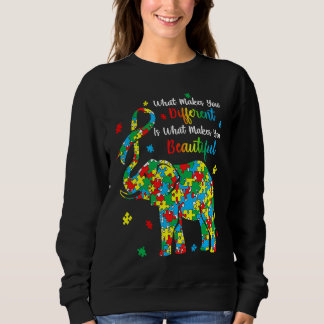 Different Beautiful Autism Awareness Puzzle Piece  T Shirt