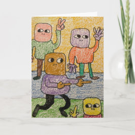 Different People Alles Gute zum Geburtstag Card Kort