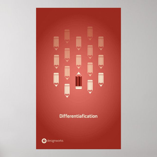 Differentieringen Poster 18 x 30 tum (Framsidan)
