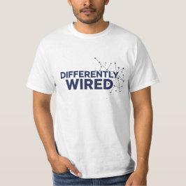 Differently Wired – Autism Awareness Month Blå T Shirt