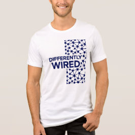 Differently Wired – Autism Awareness Month Blå T Shirt