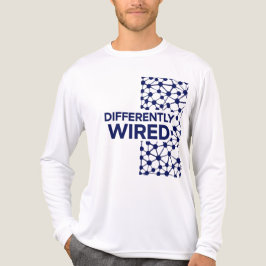 Differently Wired – Autism Awareness Month Blue T Shirt