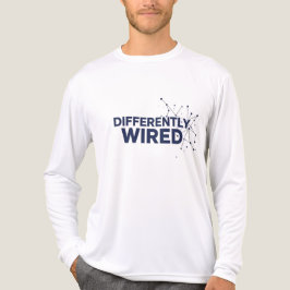 Differently Wired – Autism Awareness Month Blue  T Shirt