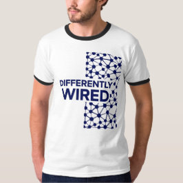 Differently Wired – Autism Awareness Month Blue T Shirt
