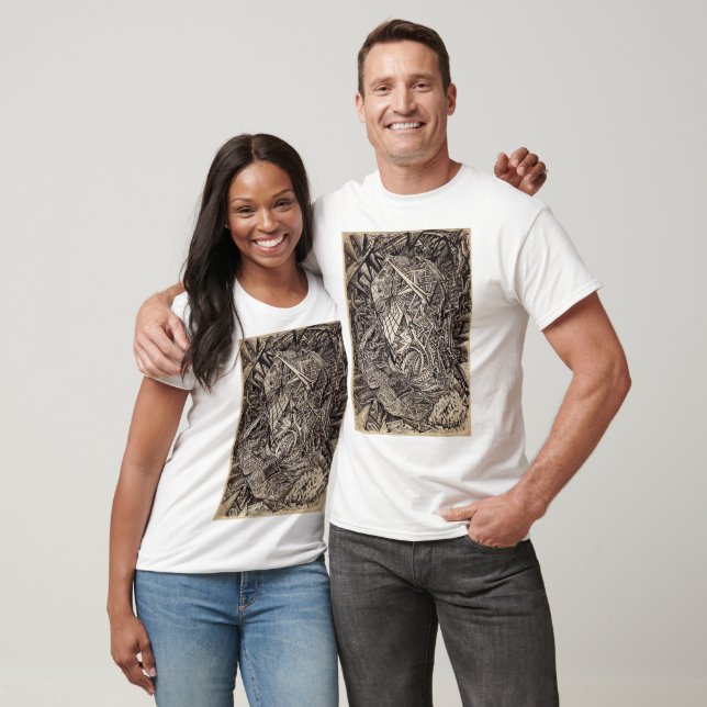 Diffracted (cavern dweller), av Brian Benson T Shirt (Unisex)