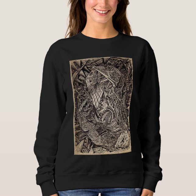 Diffracted (cavern dweller), av Brian Benson T-shirt (Framsida)