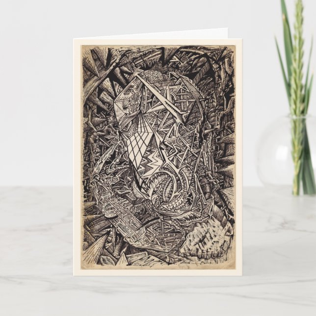 Diffracted (cavern dweller)  kort (Framsida)