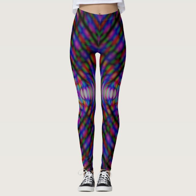 Diffraction 3 damasker leggings (Framsida)