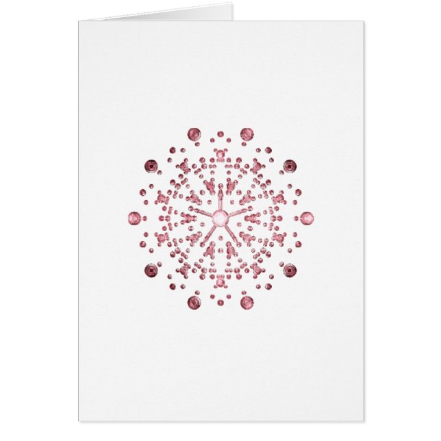 Diffractionmönster Hälsningskort (Framsidan)