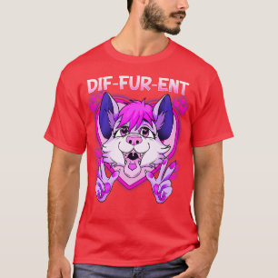 DifFurEnt I Fandom I Hårig Cosplay 2 T Shirt